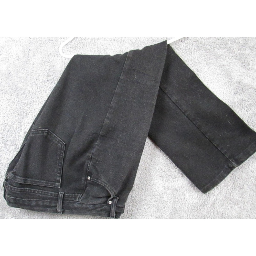 Riders Jeans‎ Womens 12/30 Black Denim Straight Leg Carpenter Casual Pants